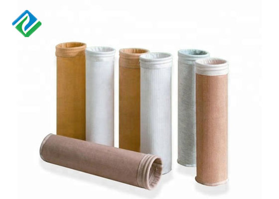 ISO9001 450gsm 1.6 মিমি 75 মাইক্রন পলিয়েস্টার ফিল্টার ব্যাগ