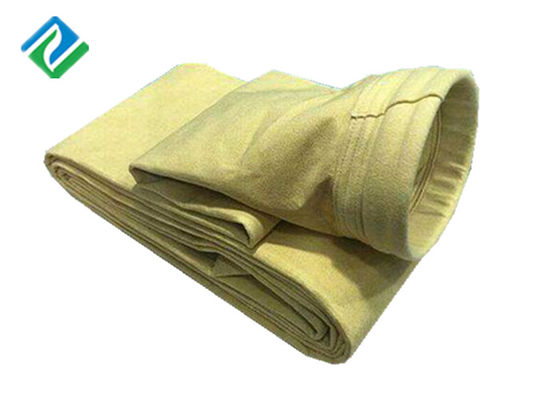 450gsm 100 মাইক্রন 2 মিমি ডাস্ট কালেক্টর ফিল্টার ব্যাগ