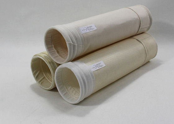 ISO9001 100 মাইক্রন 550gsm 8000 মিমি নোমেক্স ফিল্টার ব্যাগ