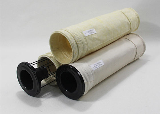 ISO9001 100 মাইক্রন 550gsm 8000 মিমি নোমেক্স ফিল্টার ব্যাগ