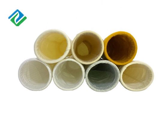 ISO9001 ফাইবারগ্লাস 50 মাইক্রন 550gsm পিপিএস ফিল্টার ব্যাগ