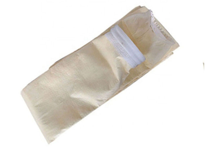 অ্যান্টি স্ট্যাটিক 800gsm 600g / M2 4 মিমি ফাইবারগ্লাস ফিল্টার ব্যাগ