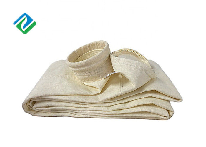 ISO9001 ফাইবারগ্লাস 50 মাইক্রন 550gsm পিপিএস ফিল্টার ব্যাগ